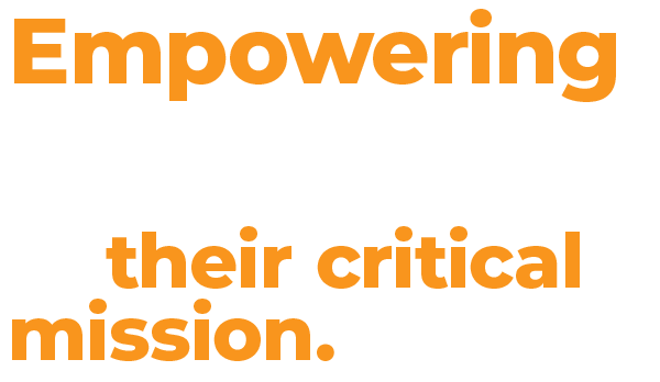 Empowering<br />
Federal, State and<br />
Local Governments<br />
in their critical<br />
mission.